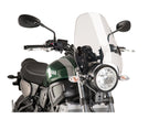 Puig Custom II Screen In Clear for Yamaha XSR 700 (16-25)
