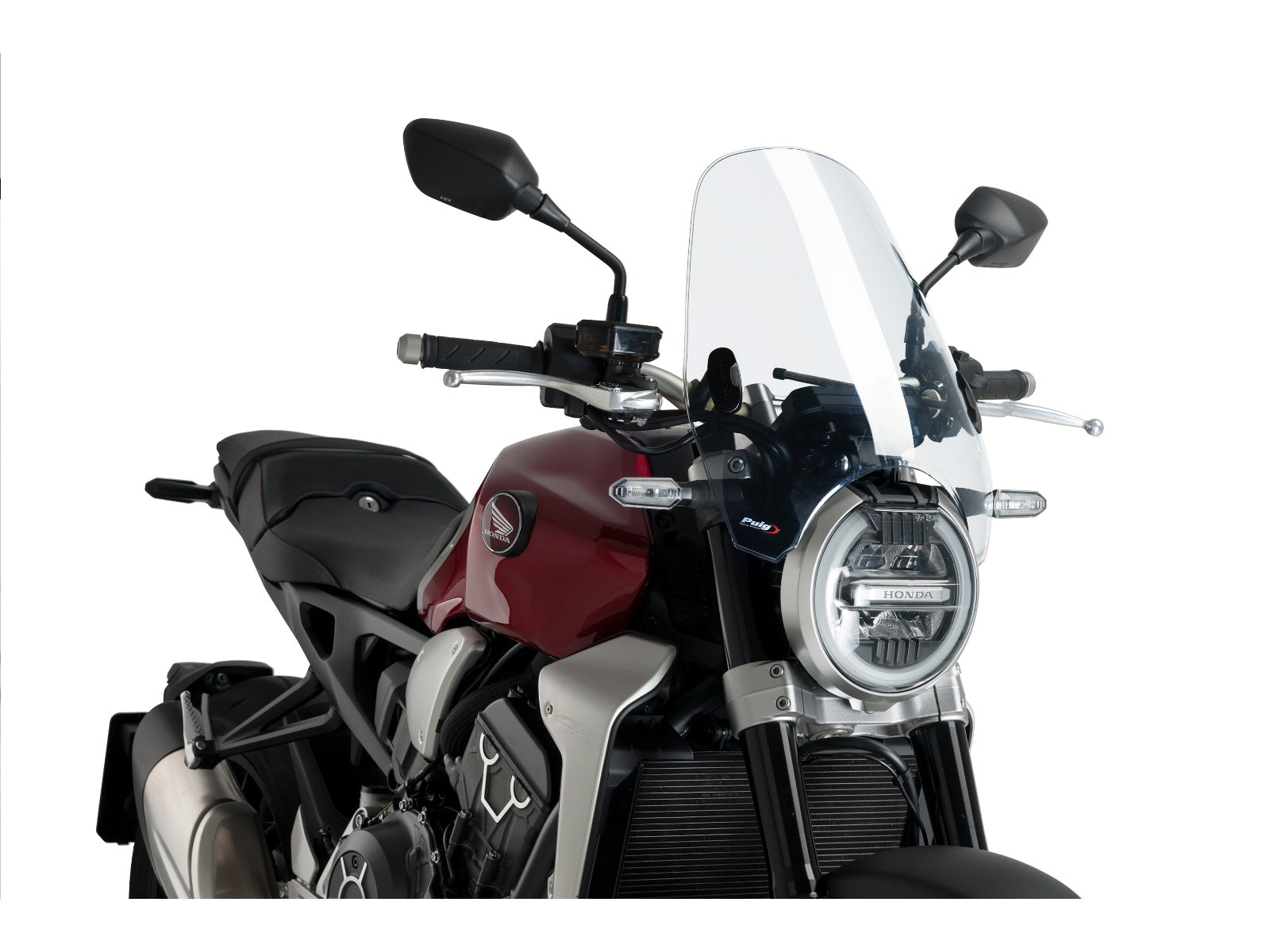 Puig Custom II Screen In Clear for Honda CB1000 R Neo Sports Cafe (18-20)