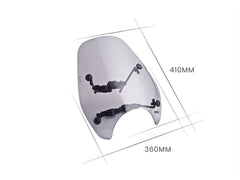 Puig Custom I Screen In Clear for Daelim VT 125 Evolution (00-03)