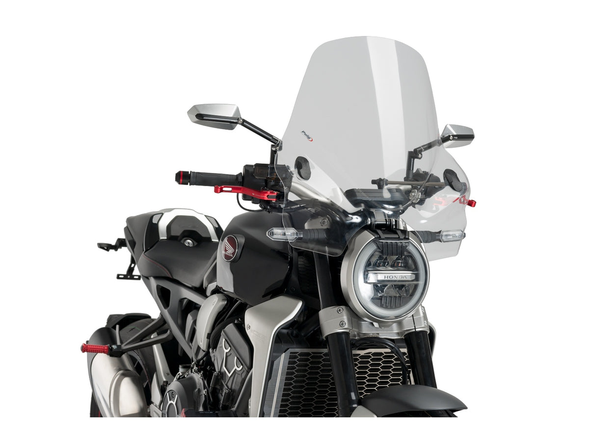 Puig Touring I Screen In Clear for Honda CB1000 R Neo Sports Cafe (18-20) Main image