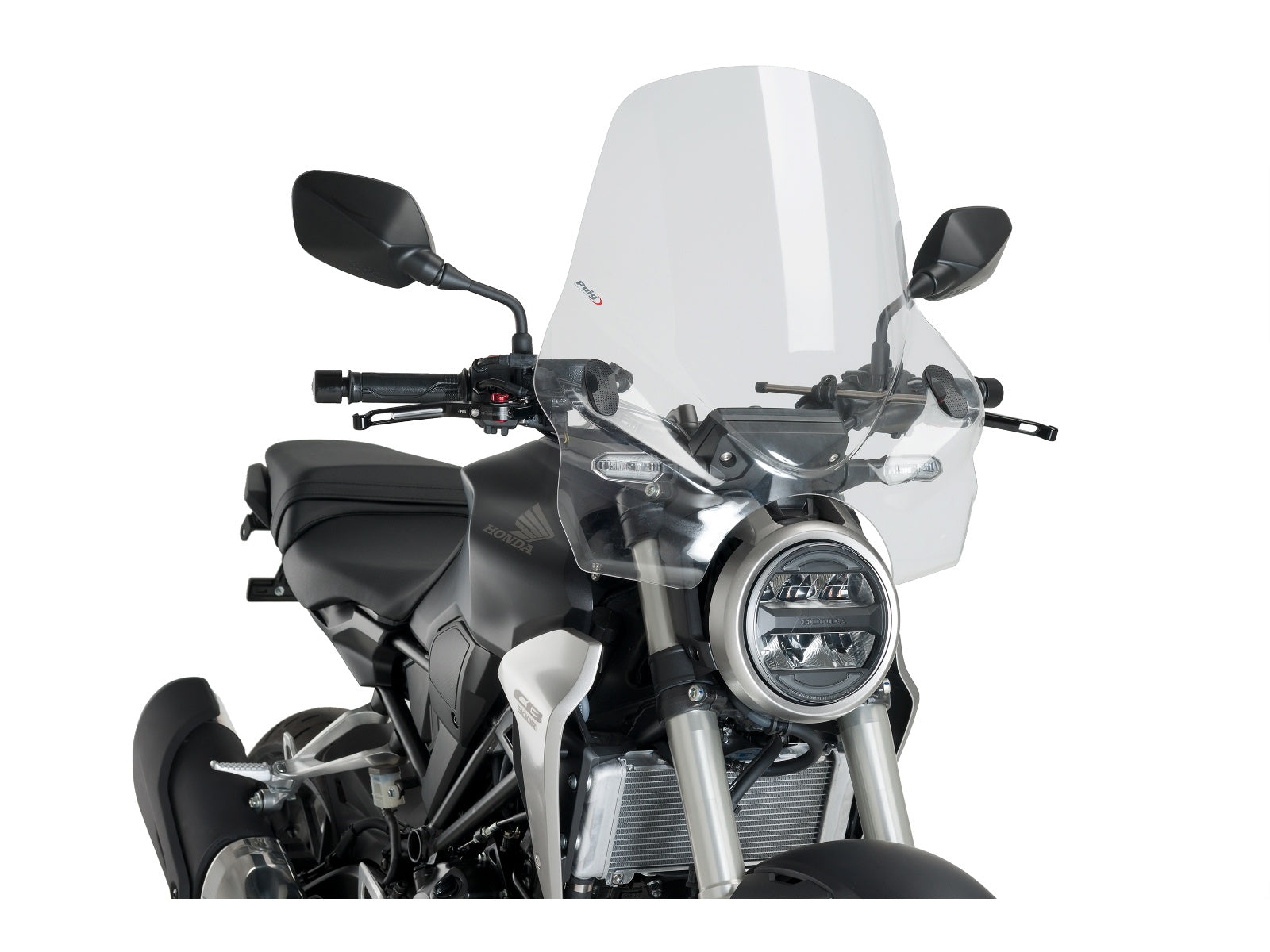 Puig Touring I Screen In Clear for Honda CB300 R Neo Sports Cafe (18-19)
