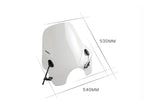Puig Touring I Screen In Clear for Kawasaki Zephyr 750 (91-99)