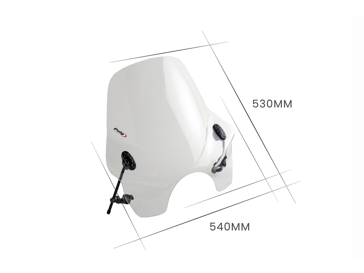 Puig Touring I Screen In Clear for Honda CMX1100 Rebel DCT (21-25)