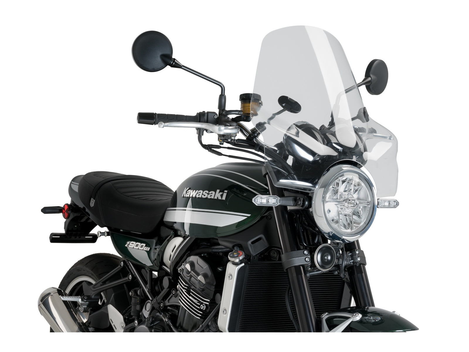 Puig Touring I Screen In Clear for Kawasaki Z900 RS SE (22-25)