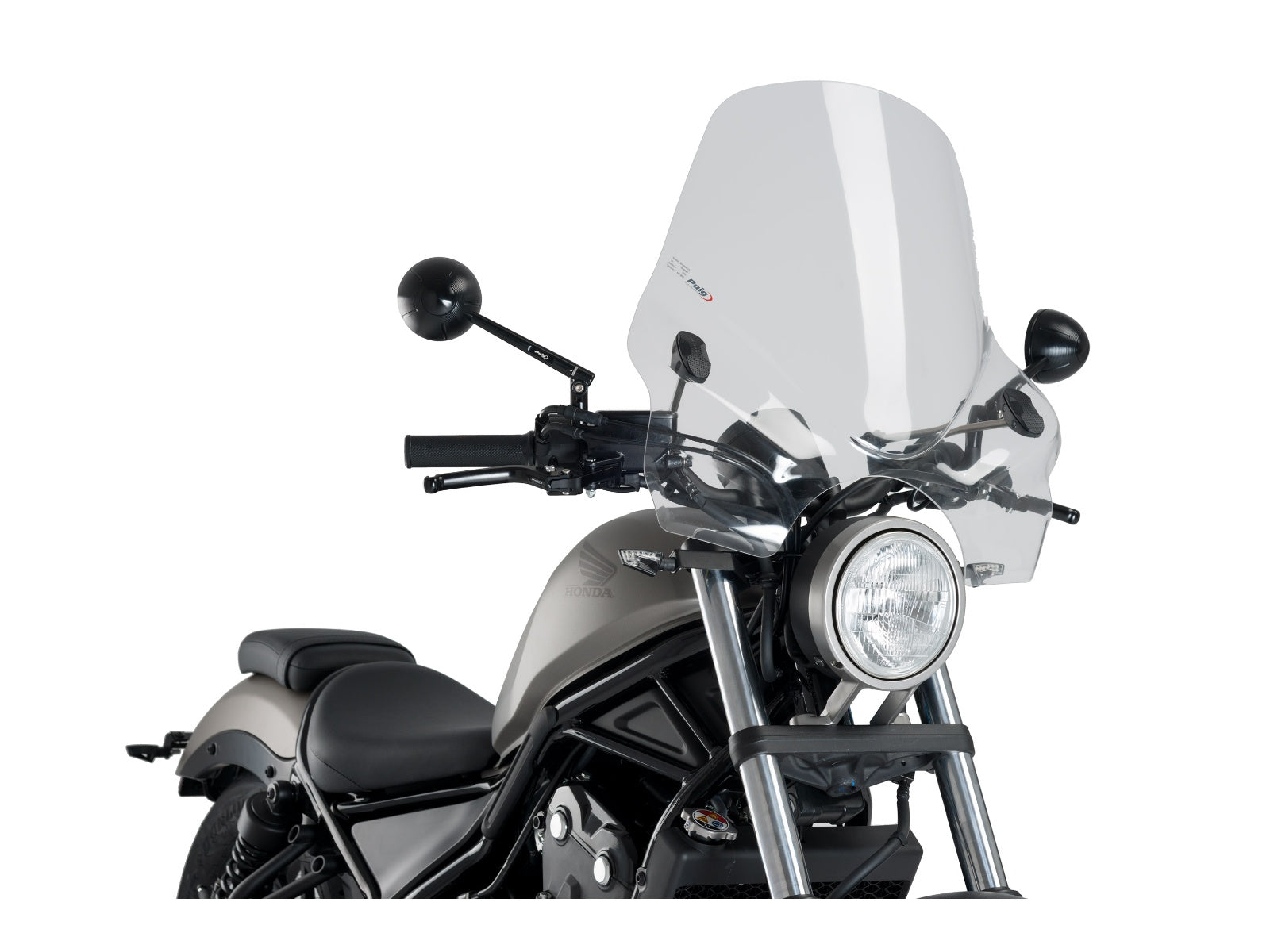 Puig Touring I Screen In Clear for Honda CMX500 Rebel SE (20-25)