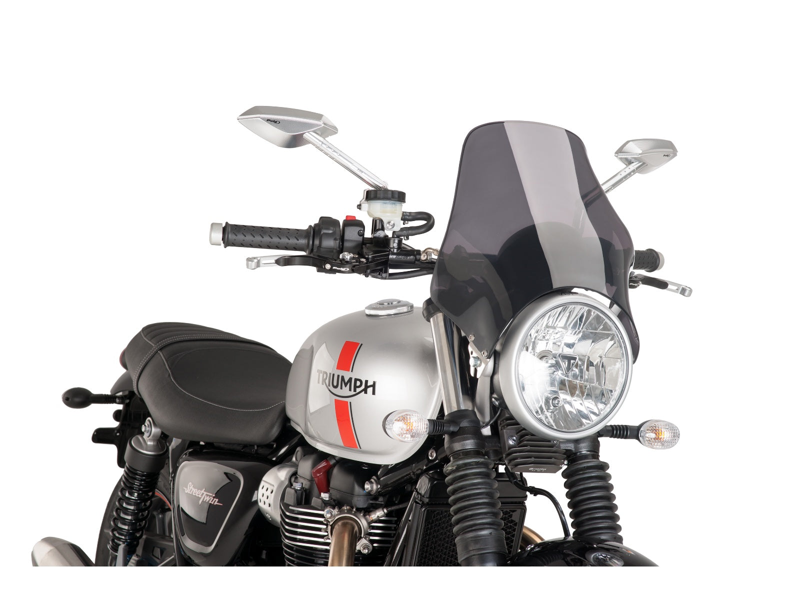 Puig Naked Screen for Triumph Street Twin 900 (16-19) Secondary image