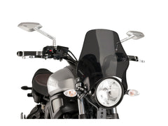 Puig Naked Screen In Light Smoke for Yamaha XSR 700 XTribute (19-20)