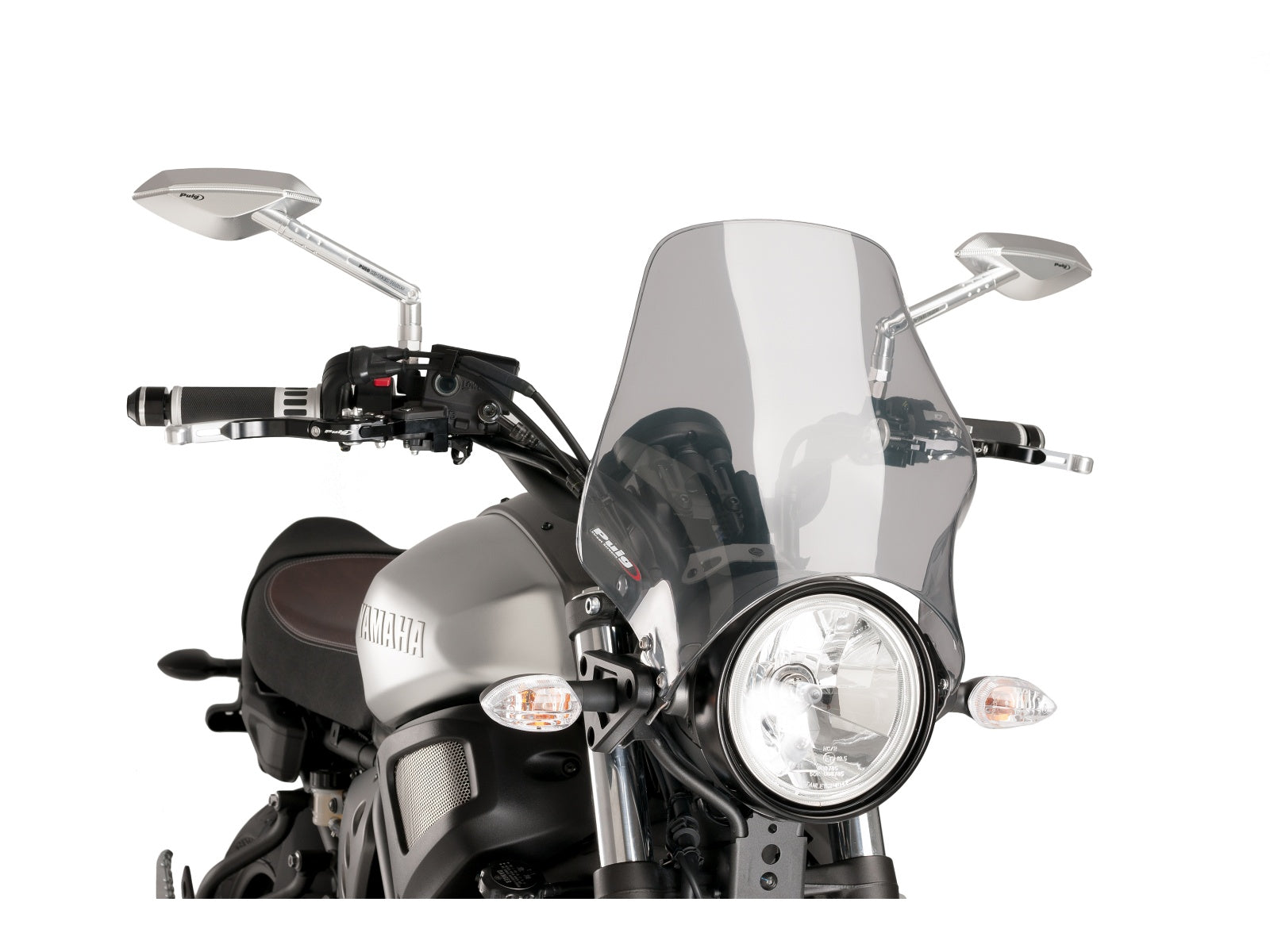 Puig Naked Screen In Light Smoke for Yamaha XSR 700 XTribute (19-20)