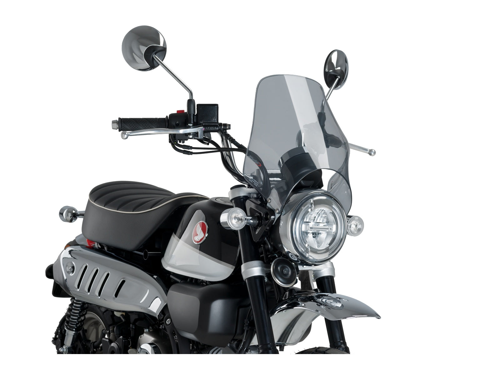 Puig Naked Screen In Light Smoke for Honda Monkey 125 (19)