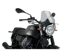 Puig Naked Screen In Light Smoke for Moto Guzzi V7 Stone (17-22)