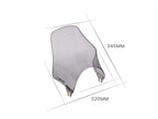 Puig Naked Screen In Light Smoke for Kawasaki Zephyr 550 (91-99)