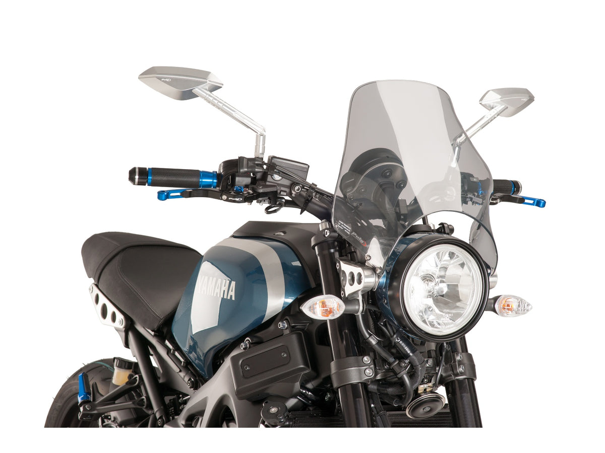 Puig Naked Screen In Light Smoke for Yamaha Diversion XJ600 S (98-03)