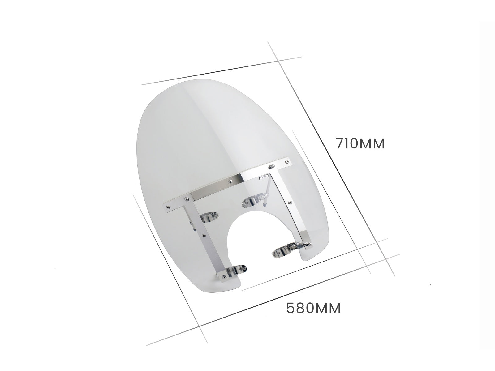 Puig America III Screen In Clear for Yamaha XV 950 R (14-19)