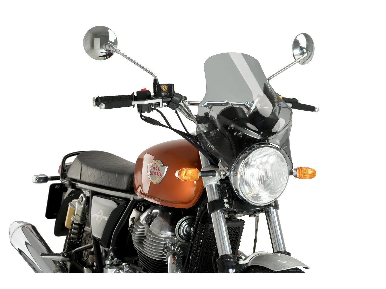 Puig Top Screen In Light Smoke for Royal Enfield Continental GT 650 (21-25)