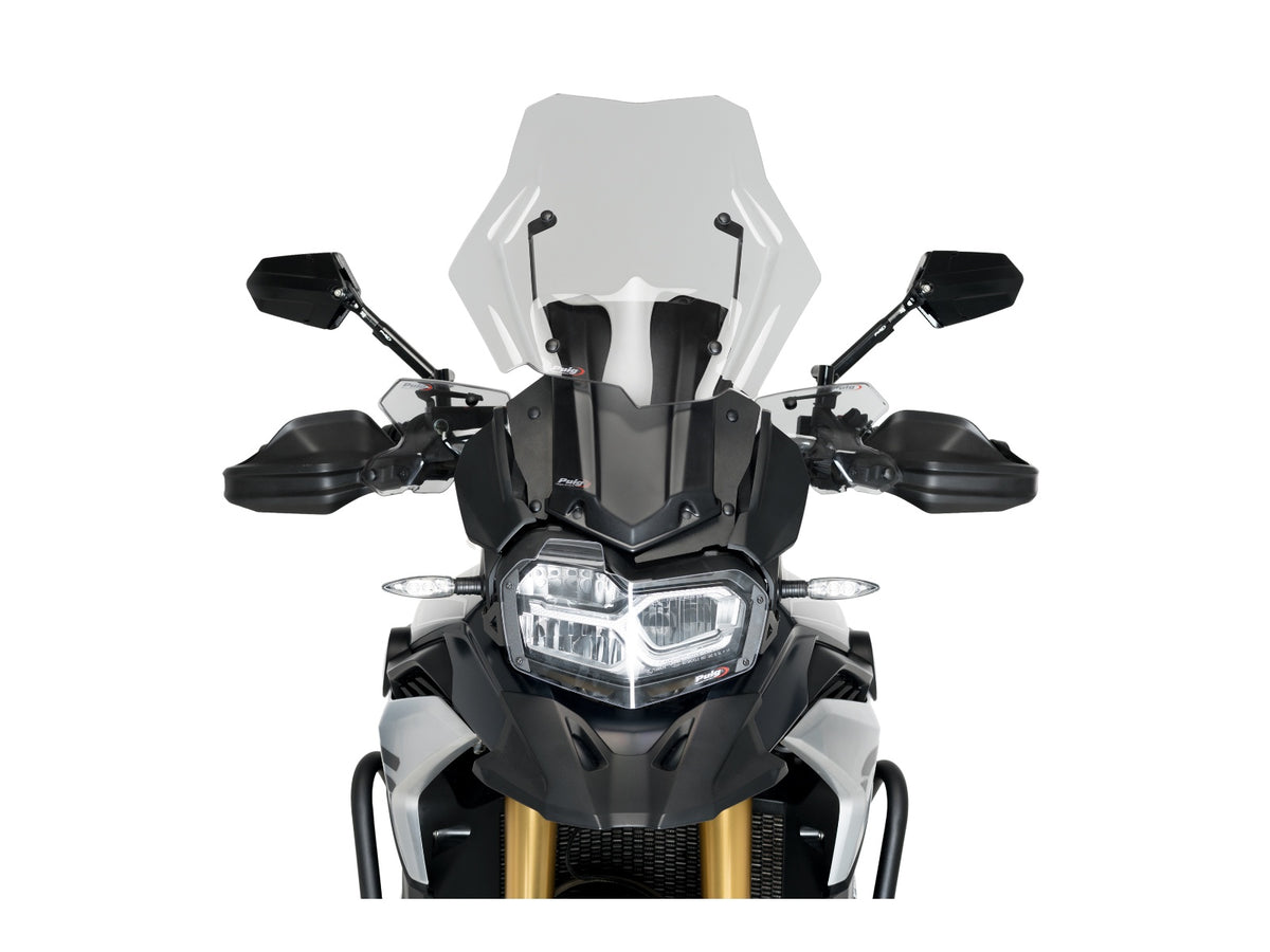 Puig Handlebar Wind Deflectors In Clear for BMW F850 GS (18-23) Main image