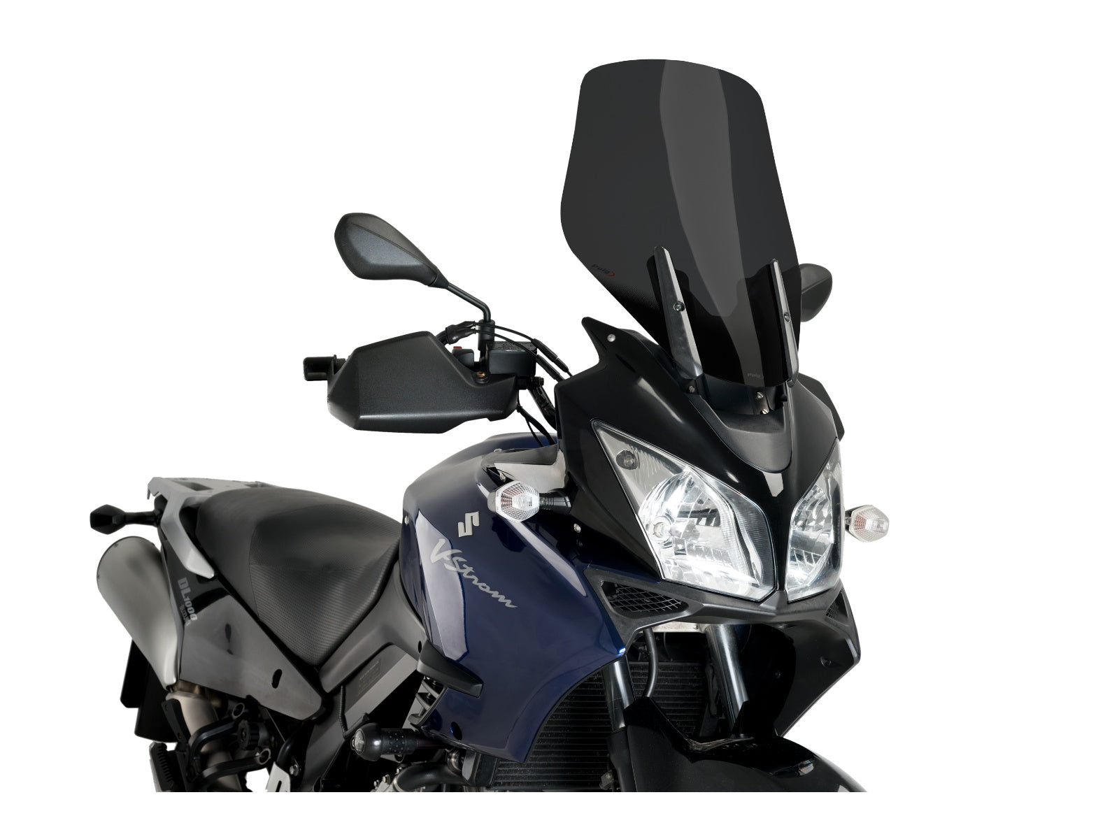 Puig Touring Screen In Clear for Kawasaki KLV1000 (04-05)