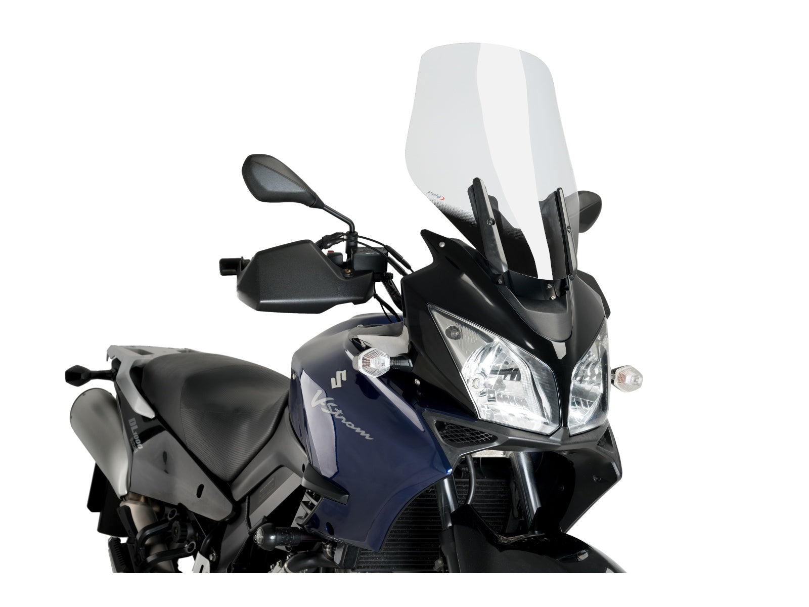 Puig Touring Screen In Clear for Suzuki V-Strom 650 (04-11)