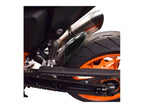Puig Rear Mudguard Extender In Matt Black for KTM 390 Duke (17-23)