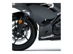 Puig Front Mudguard Extender In Black for Kawasaki Z500 SE (24-25)