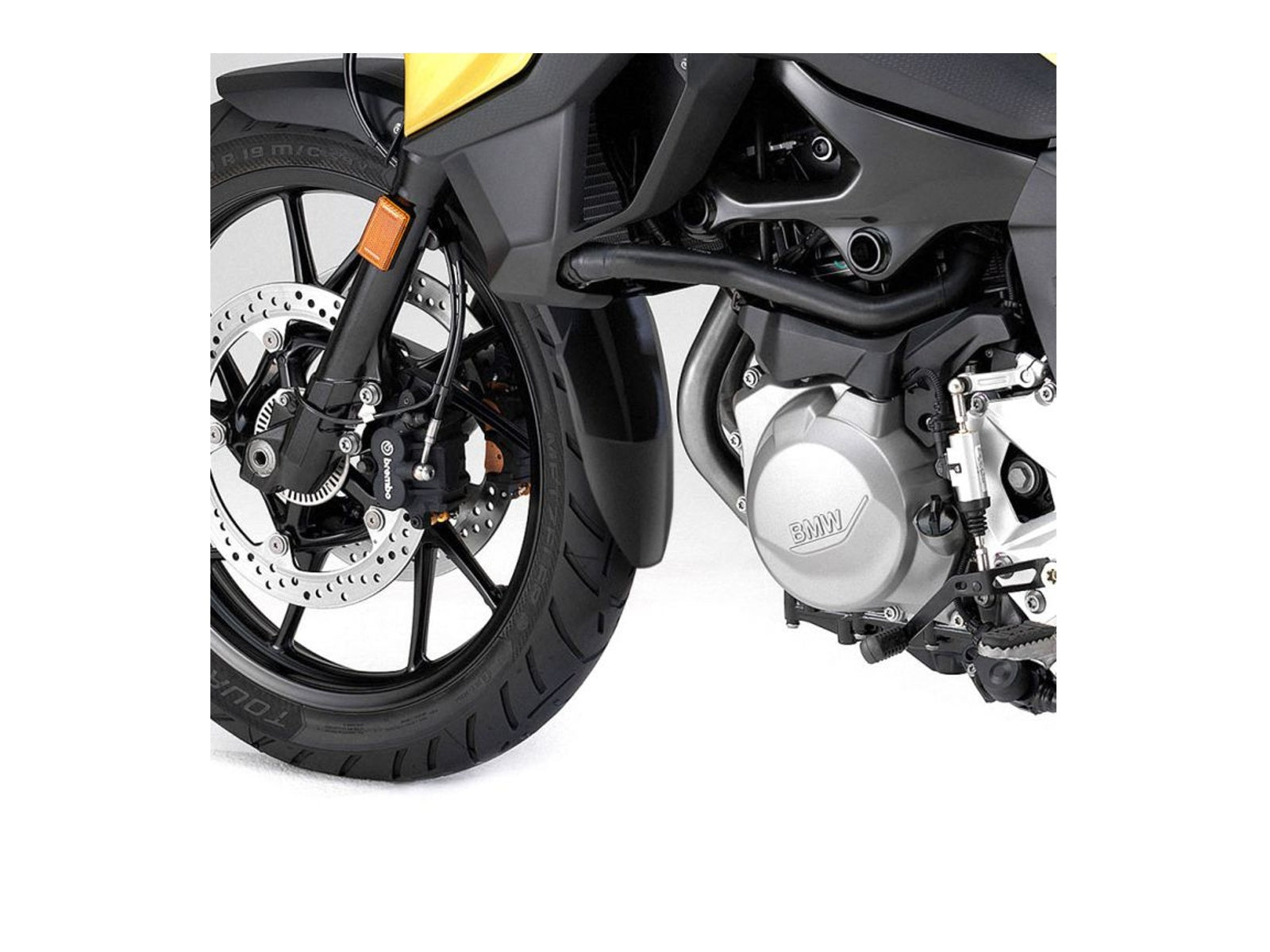 Puig Front Mudguard Extender In Black for BMW F750 GS (18-24)