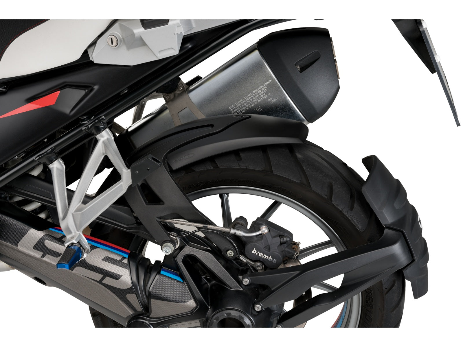 Puig Hugger In Matt Black for BMW R1250 GS Adventure (18-24)