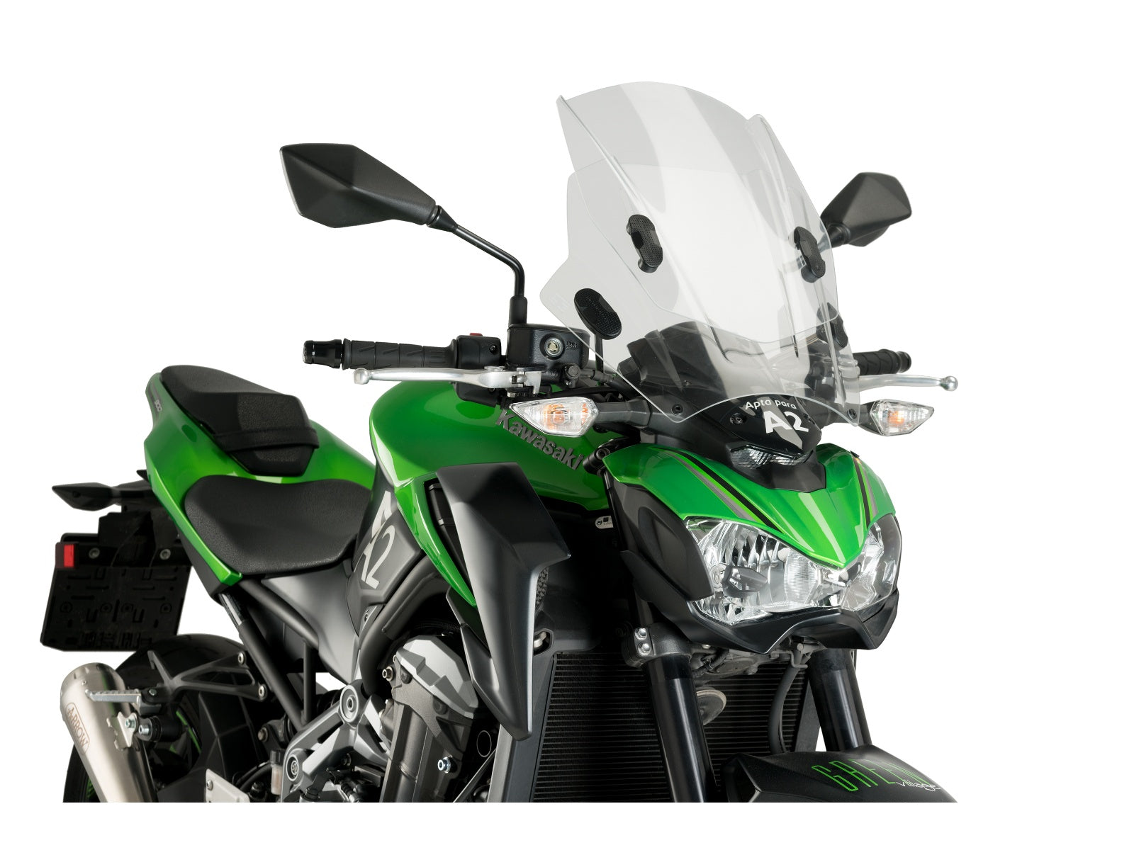 Puig Adjustable Twin Screen for Kawasaki Z900 (17-24) Secondary image