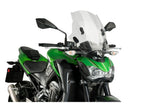 Puig Adjustable Twin Screen In Clear for Kawasaki Z900 (17-24)