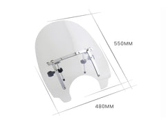 Puig Daytona III Screen In Clear for Triumph Bonneville America (07-23)