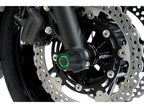 Puig Front Fork Protector In Black for Kawasaki Ninja 650 (17-25)