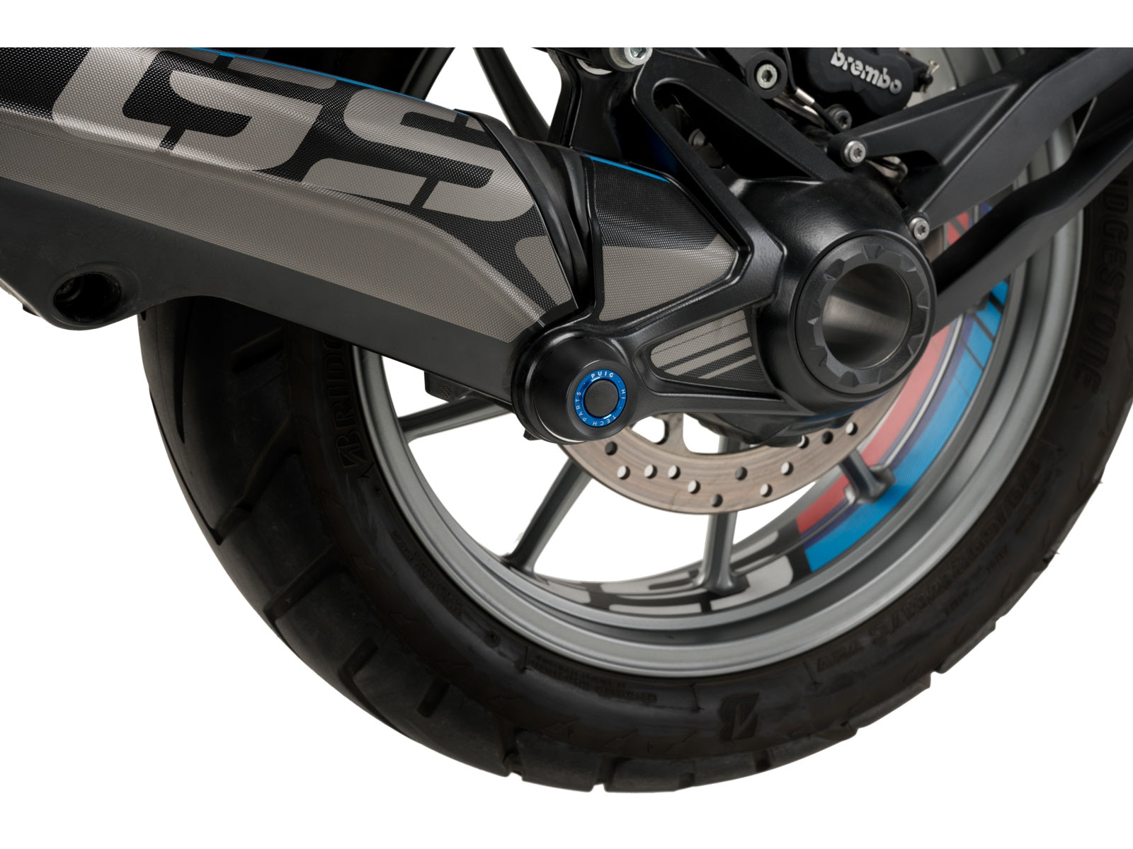 Puig Swing Arm Protector In Black for BMW R1250 GS (18-24)