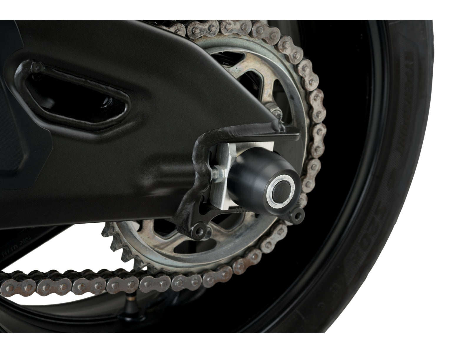 Puig Swing Arm Protector In Black for Yamaha MT-10 SP (17-25)