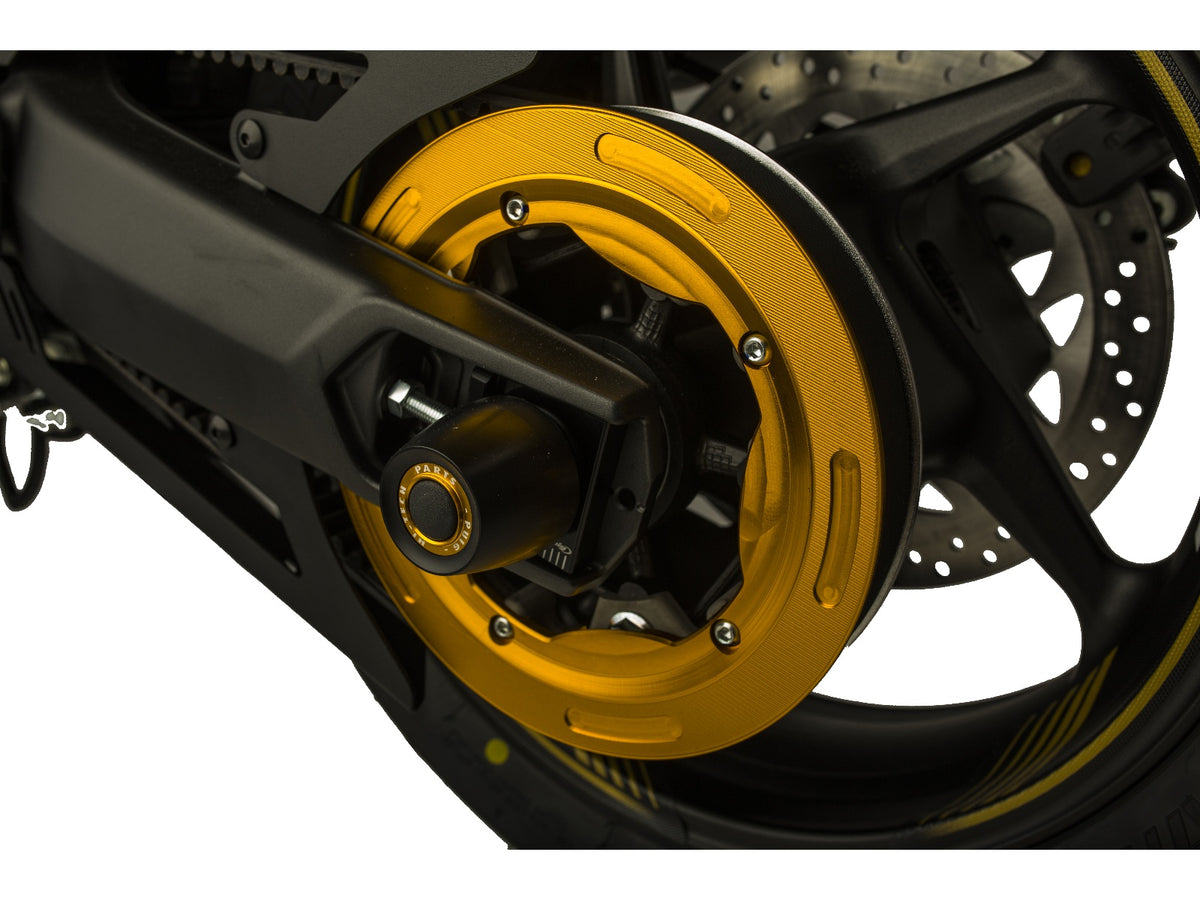 Puig Swing Arm Protector In Black for Yamaha TMax 560 (20-24)