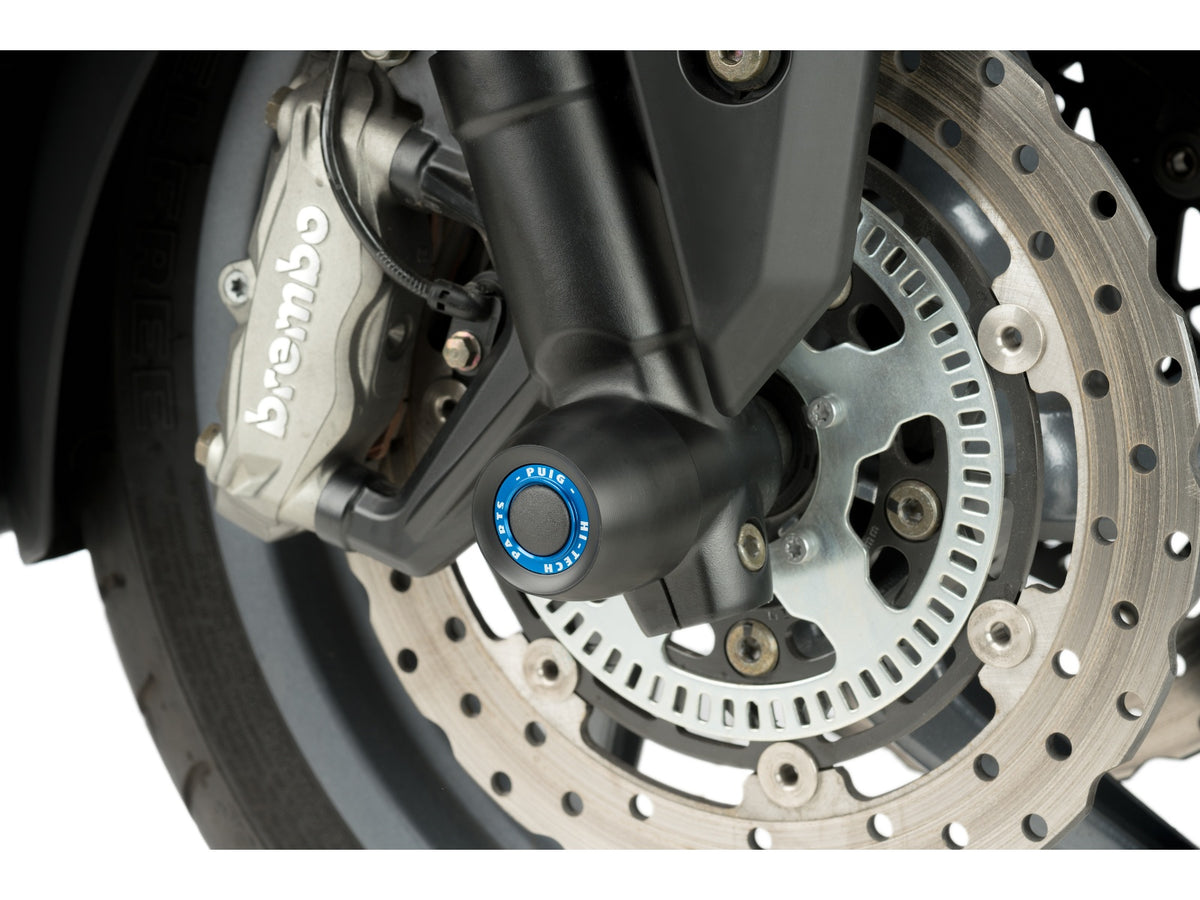 Puig Front Fork Protector In Black for Kymco AK 550 (17-23)