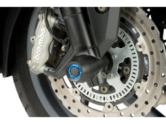 Puig Front Fork Protector In Black for Kymco AK 550 (17-23)