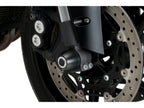 Puig Front Fork Protector In Black for Yamaha YZF R1 M (16-24)