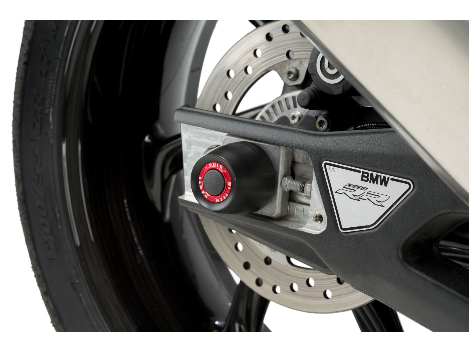 Puig Swing Arm Protector In Black for BMW S1000 R (14-25)