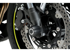 Puig Front Fork Protector In Black for Kawasaki Z900 SE (22-24)