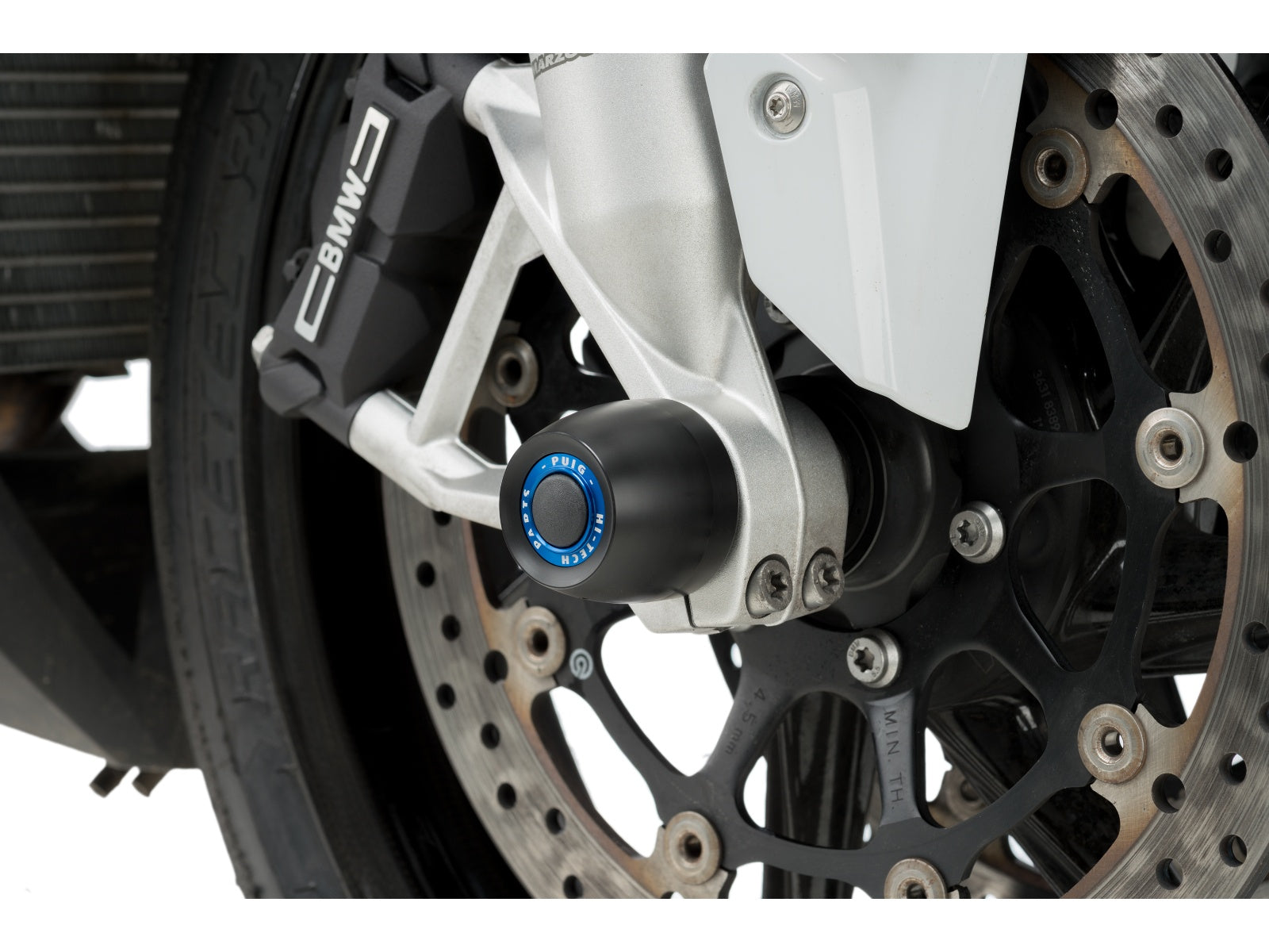 Puig Front Fork Protector In Black for BMW S1000 RR (09-25)