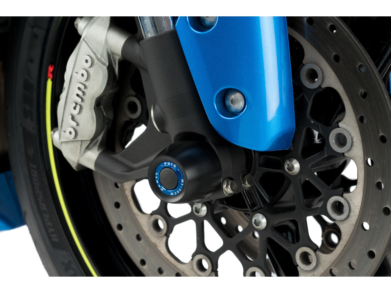 Puig Front Fork Protector In Black for Suzuki GSX R 600 (11-16)