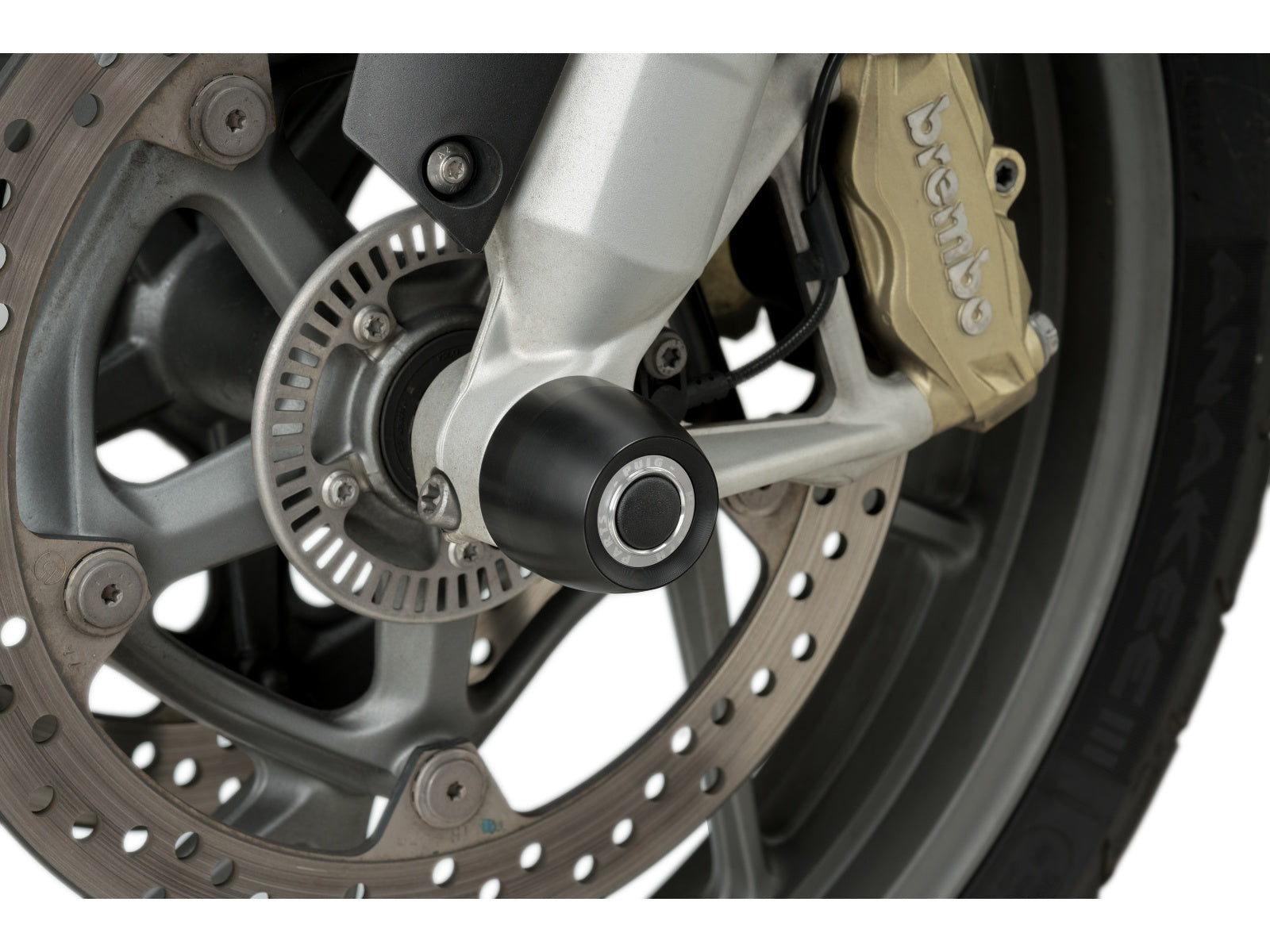 Puig Front Fork Protector In Black for BMW R1200 GS Adventure (14-18)