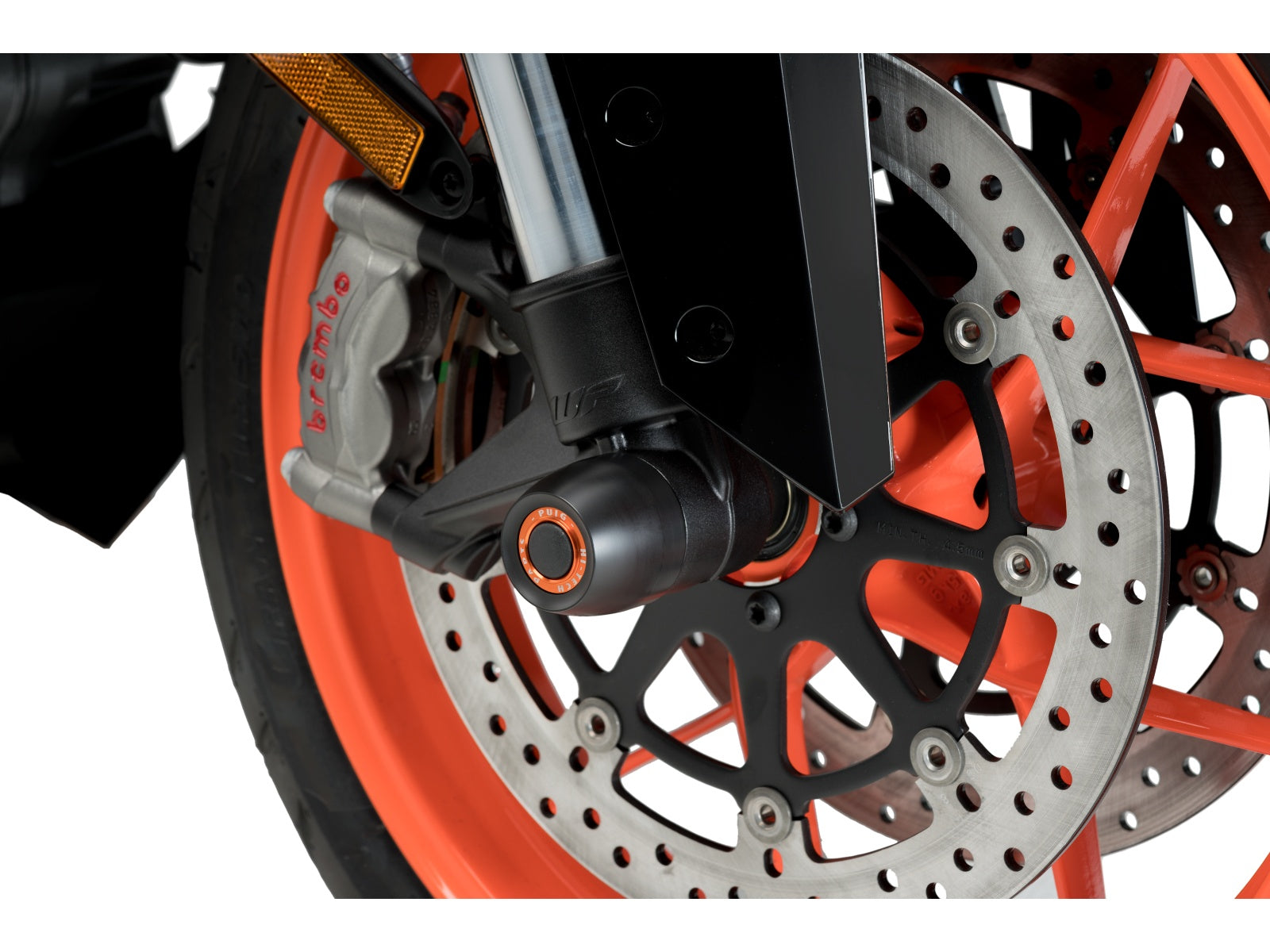 Puig Front Fork Protector In Black for KTM 1290 Super Duke GT (16-24)