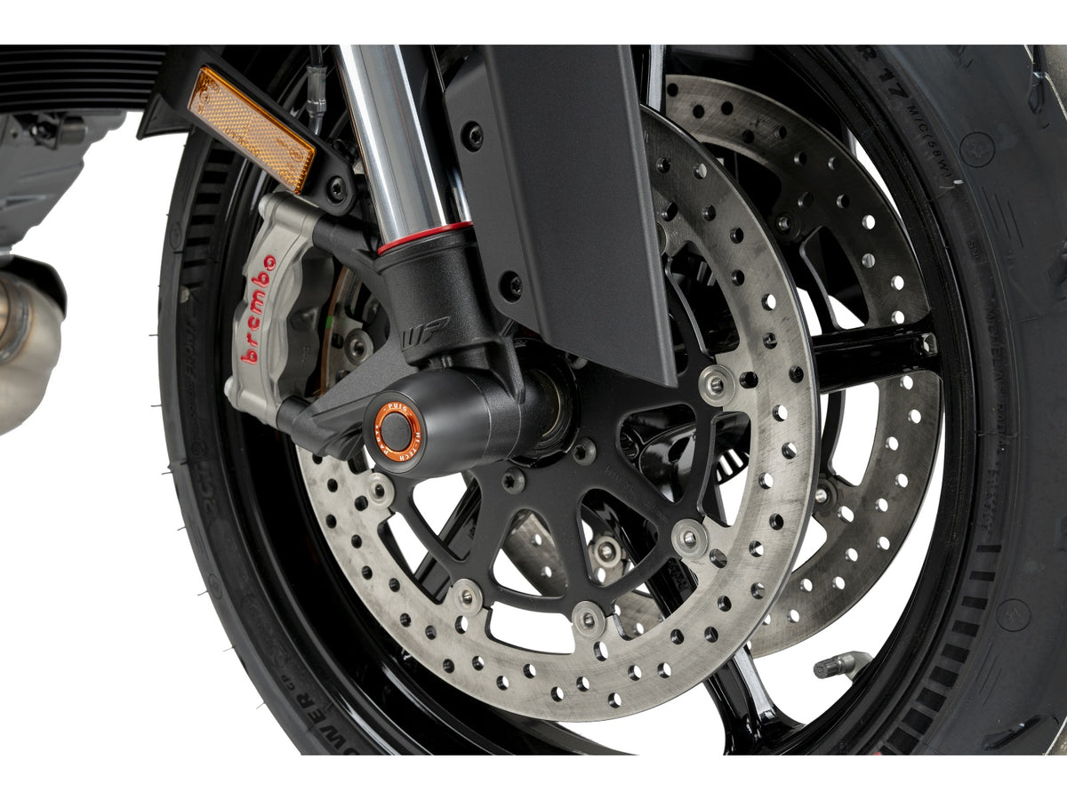 Puig Front Fork Protector In Black for KTM 1290 Super Duke RR (22-24)