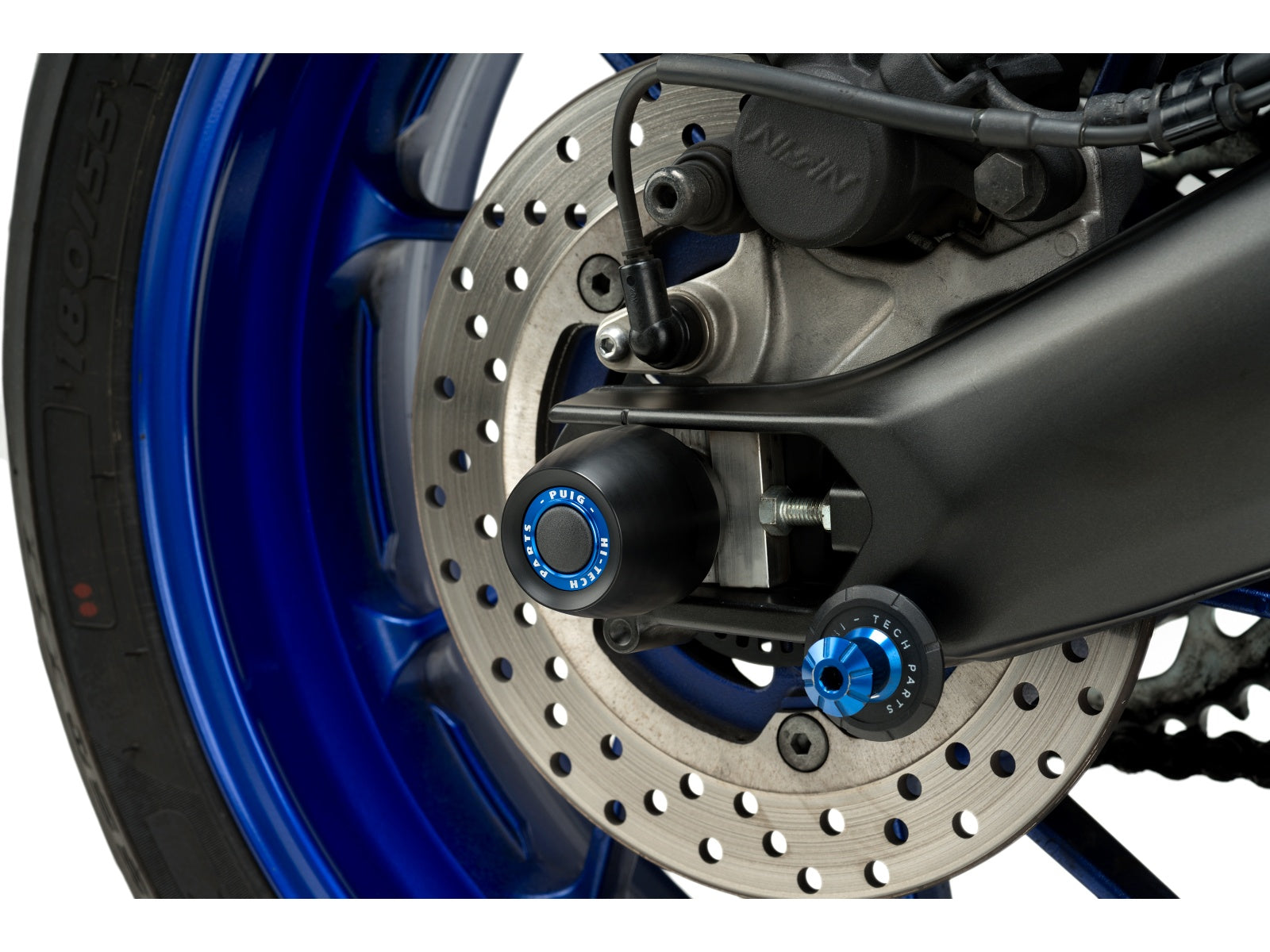 Puig Swing Arm Protector In Black for Yamaha MT-09 (17-20)