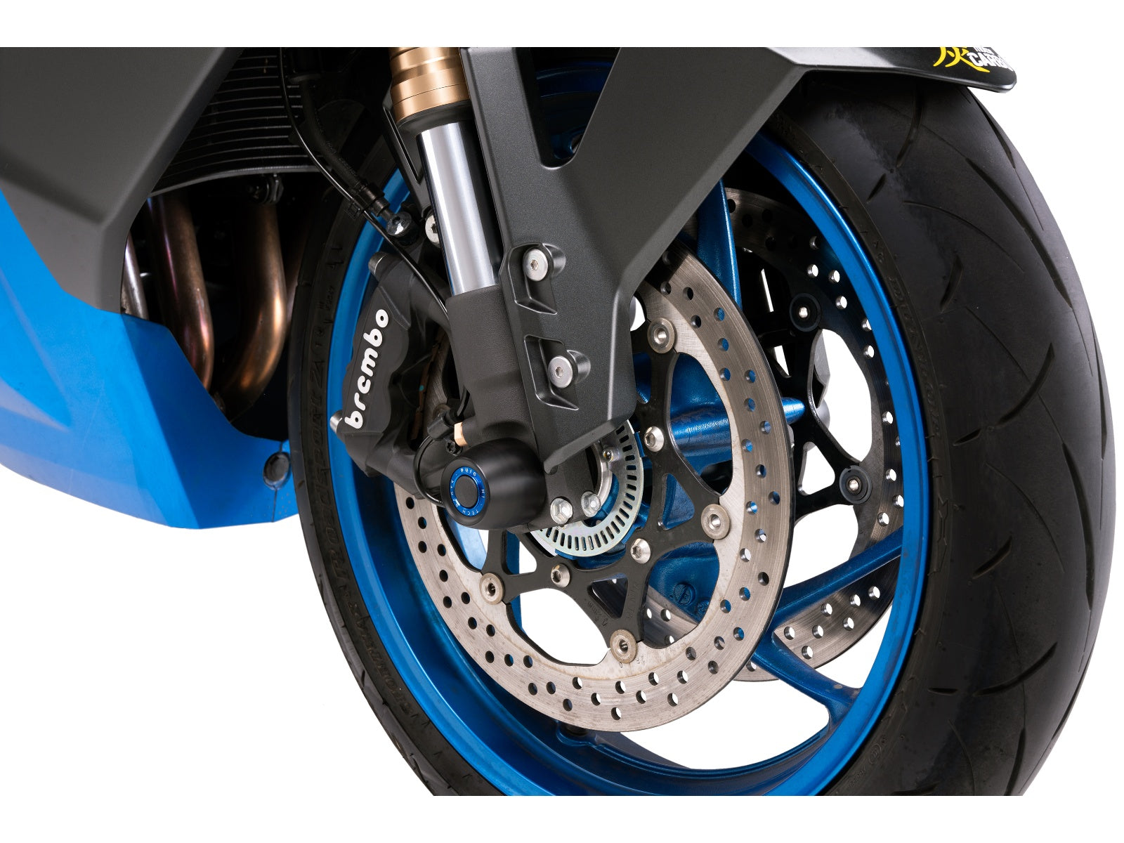 Puig Front Fork Protector In Black for Suzuki GSX S 1000 GT (22-25)