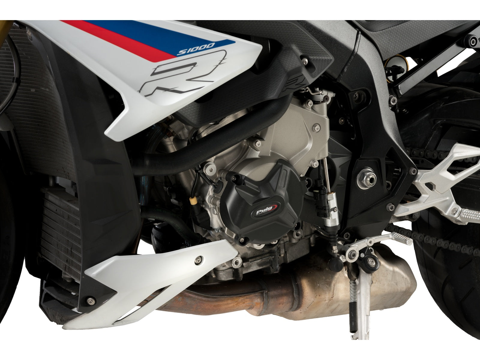 Puig Engine Cover In Black for BMW S1000 RR (17-18)