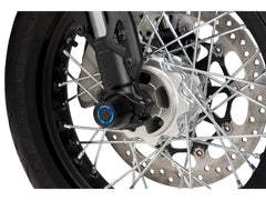 Puig Front Fork Protector In Black for Ducati Scrambler Cafe Racer (17-20)