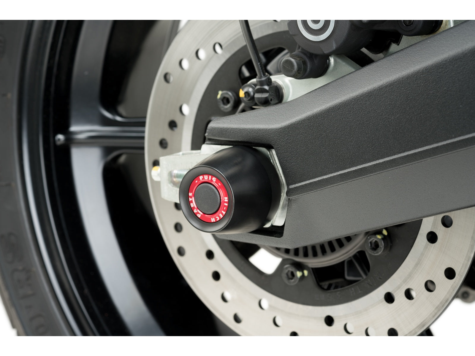 Puig Swing Arm Protector In Black for Ducati Scrambler Icon (15-25)