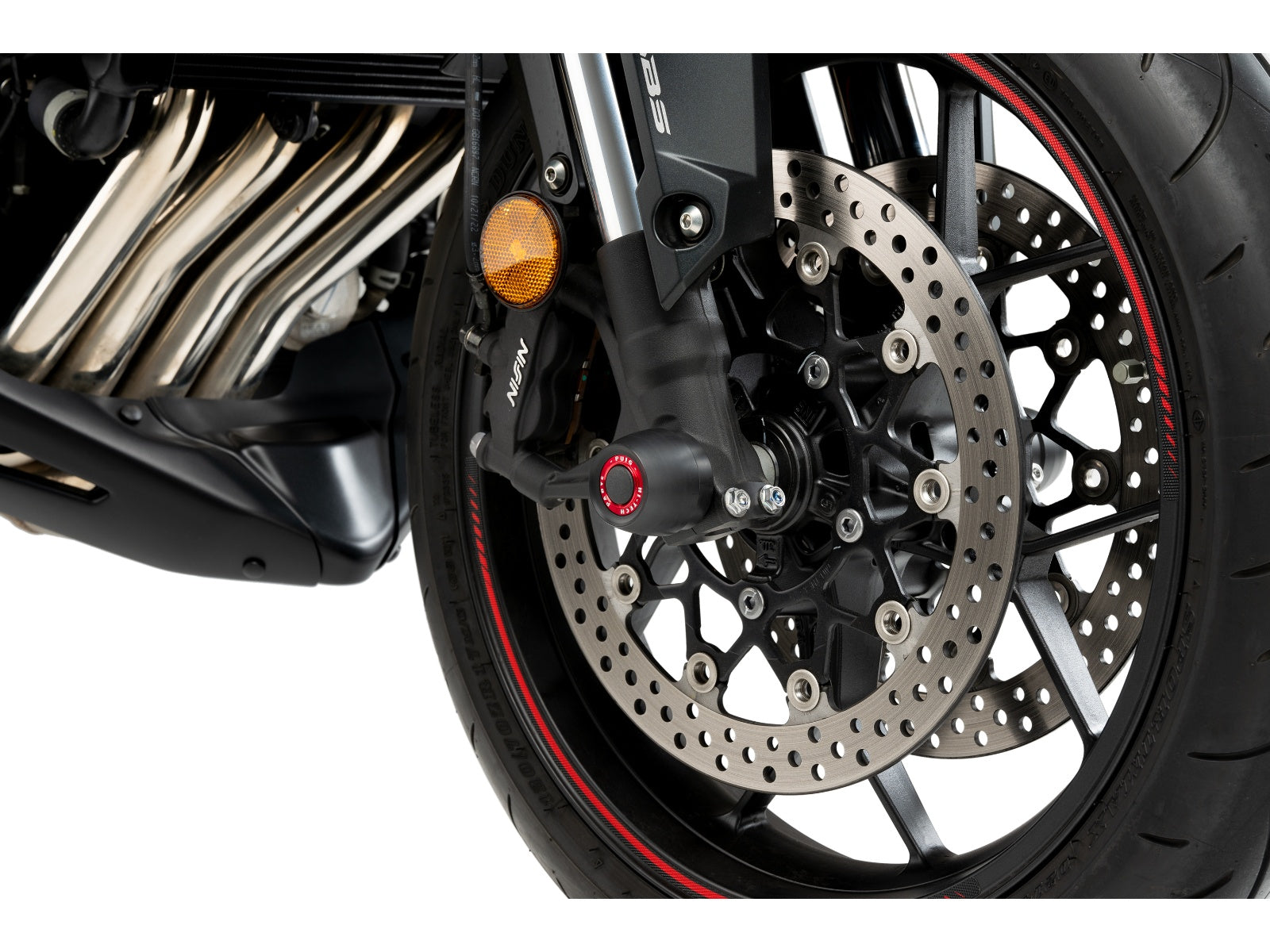 Puig Front Fork Protector In Black for Honda CB650 R Neo Sports Cafe (19-25)