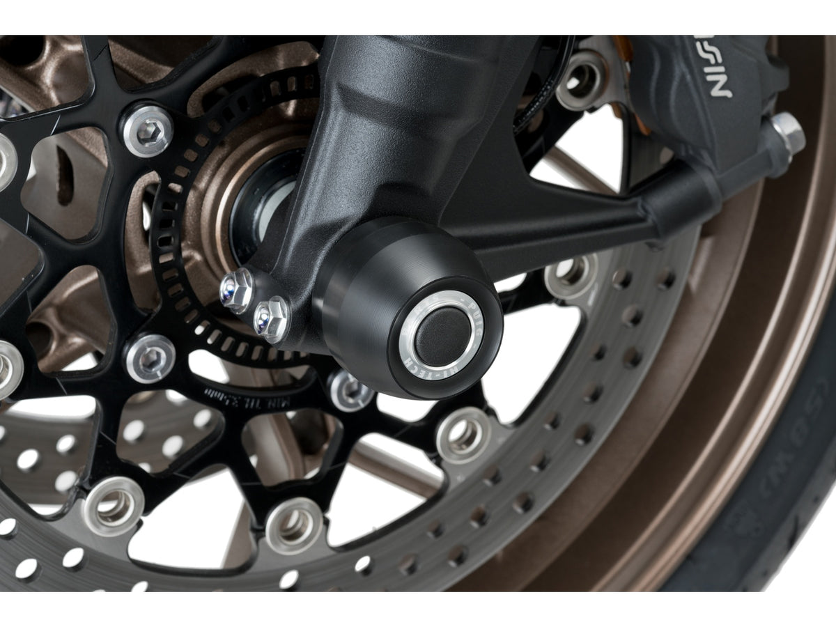 Puig Front Fork Protector In Black for Honda NT1100 (22-25)