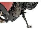 Puig Kickstand Extension Pad In Black for Yamaha MT-07 Pure (23-24)